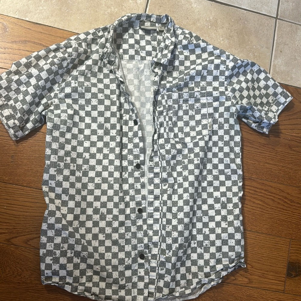 Vans Men’s Small or Youth XL Button Up